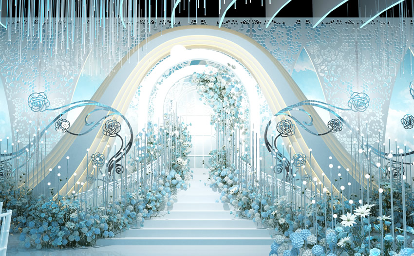 皮山釡香烙馍村水晶厅效果展示